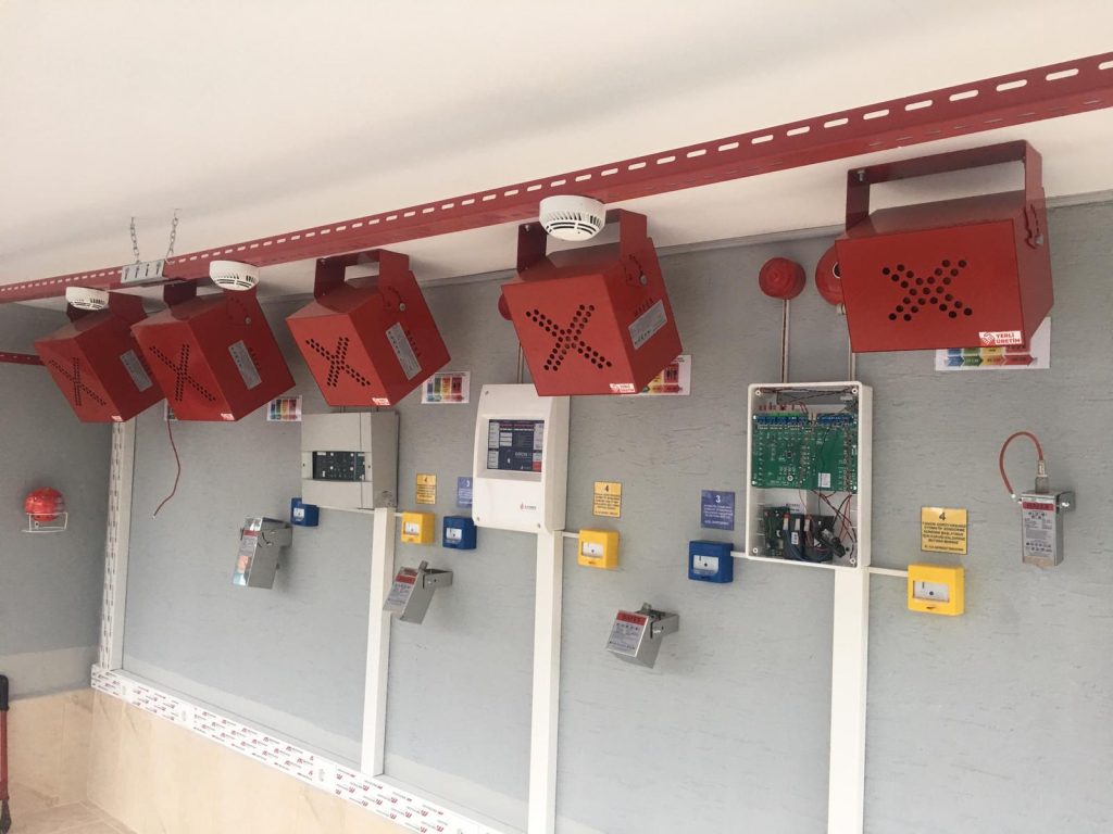 Aerosol Yangın söndürme sistemi DGM Yapı